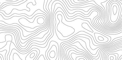 White topology topography vector art abstract background digital shapes contour map texture