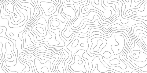 White topology topography vector art abstract background digital shapes contour map texture