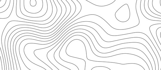 White topology topography vector art abstract background digital shapes contour map texture