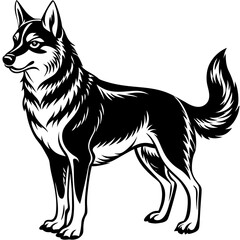 illustration of a dog