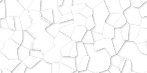 Abstract broken metal effect 3d white fresh background for desktop