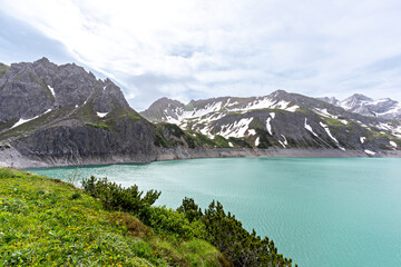 lake in the mountains