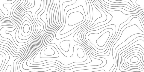 White topology topography vector art abstract background digital shapes contour map texture