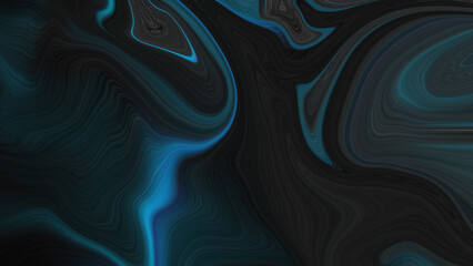 4K Abstract blue electric wave themed background.
