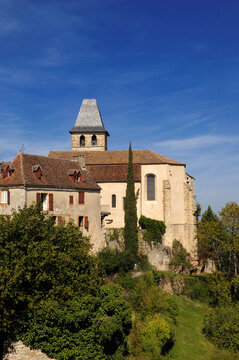 Church of St John the Baptist, Loubressac, Lot, France