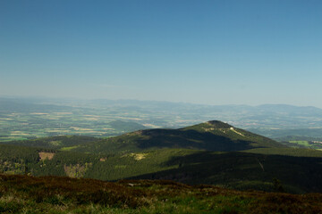 Śnieżnik, widok na Masyw Śnieżnika