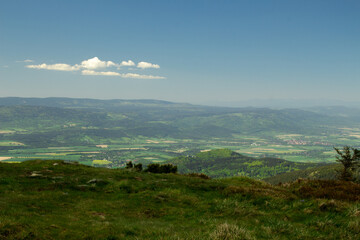 Śnieżnik, widok na Masyw Śnieżnika