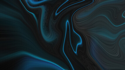 4K Abstract blue electric wave themed background.
