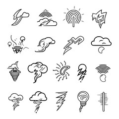 Storm icon, electricity icon, flash icon, lightning icon, thunder icon, thunderstorm icon, weather icon, danger icon, illustration icon, bolt icon, light icon, thunderbolt icon, climate icon, stroke i