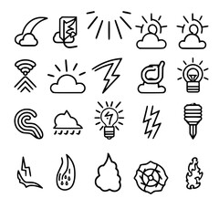 Storm icon, electricity icon, flash icon, lightning icon, thunder icon, thunderstorm icon, weather icon, danger icon, illustration icon, bolt icon, light icon, thunderbolt icon, climate icon, stroke i