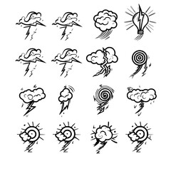 Storm icon, electricity icon, flash icon, lightning icon, thunder icon, thunderstorm icon, weather icon, danger icon, illustration icon, bolt icon, light icon, thunderbolt icon, climate icon, stroke i