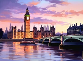 Fototapeta premium houses of parliament