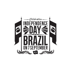 Naklejka premium Independence Of Brazil