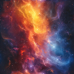 Fototapeta premium Galaxy cosmos abstract multicolored background
