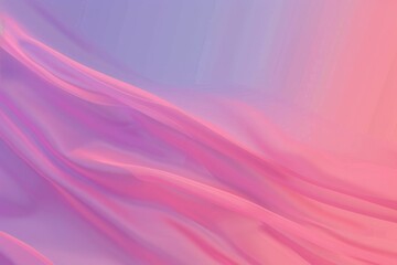 Fototapeta premium Abstract soft pink and purple gradient background with flowing fabric