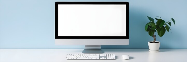 Sleek Minimalist Home Office Workspace