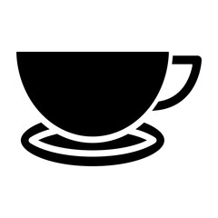 Tea Vector Glyph Icon Design