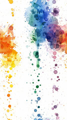 Fototapeta premium Abstract watercolor paint background.liquid fluid texture for background, banner. illustration for grunge design, vintage card, templates
