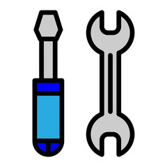 Repair Vector Filled Icon Design