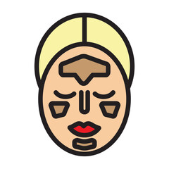 Contouring and Highlighting Vector Filled Icon Design