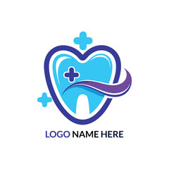 vector logo for care and health