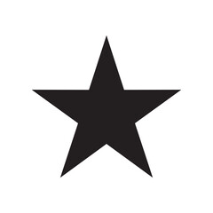Star icon vector