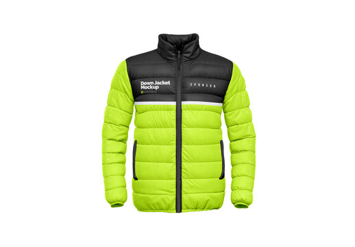 Down Jacket Mockup