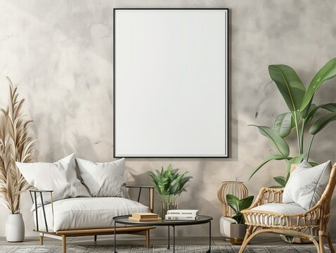 An urban-inspired space boasting a stark white canvas against a textured background, ideal for abstract wallpaper and potential best-sellers