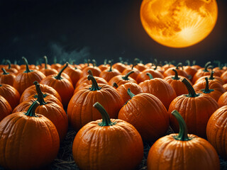 halloween pumpkin on a halloween