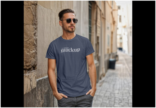Men's T-Shirt Mockup