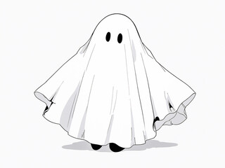 illustration of a ghost
