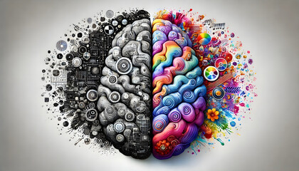 Balanced Brain: Symmetry of Logic and Creativity