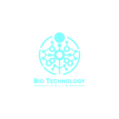 Biotechnology, biotech, biology, technology, science, research, innovation logo, lab, laboratory, genetic, DNA logo, molecular, bio, tech.