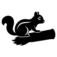 squirrel on a branch