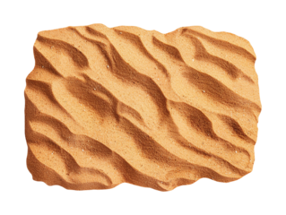 Summer sand beach objects isolated