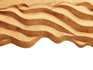 Summer sand beach objects isolated