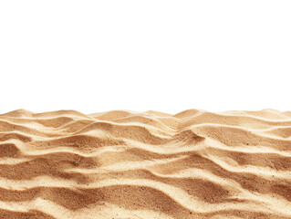 Naklejka na ściany i meble Summer sand beach objects isolated