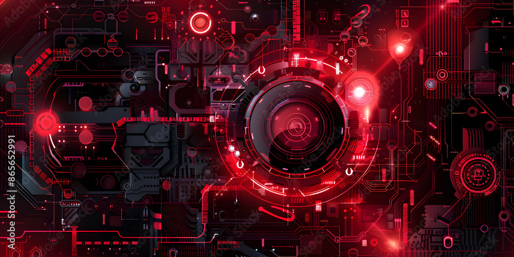 Poster virtual abstract background