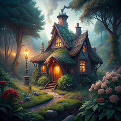 house in the woods