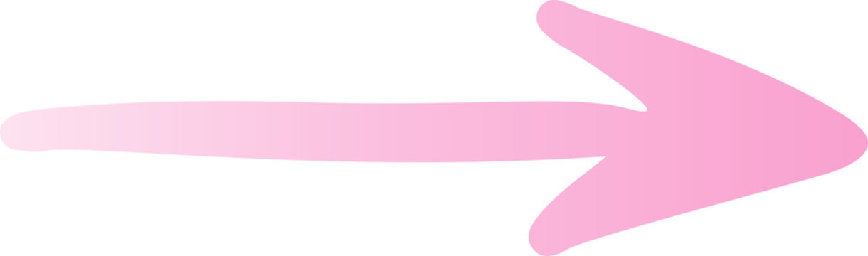 illustration of  pink arrow