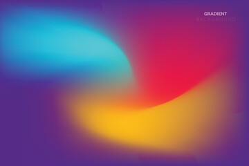  Abstract vibrant gradient background. EPS 10