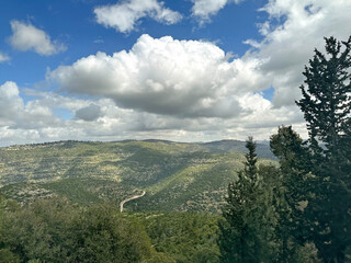 Obraz premium View of the Judean Mountains