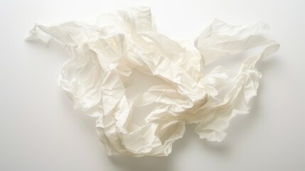 Obraz premium A box of white tissues sitting on a table, perfect for use in various settings