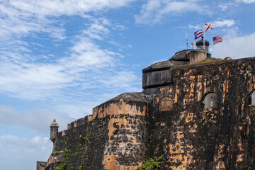 Castillo San Cristóbal (Saint Christopher Fort) in Old San Juan Puerto Rico