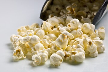 Close-Up of Buttered Popcorn - 4K Ultra HD Image