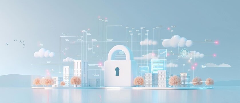 Detailed infographic of robust cybersecurity policies for organizational security compliance