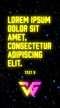 Text and Logo Vertical Slideshow 59