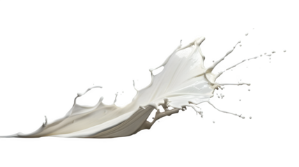 Paste isolated on white, PNG file, transparent background