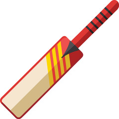 cricket bat vector