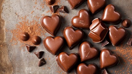 Heart-Shaped Chocolate Delights